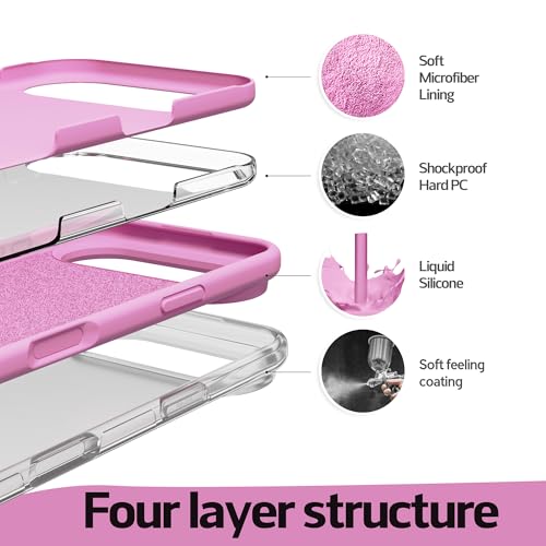 Image of iPhone air Case Silicone,Soft Microfiber Lining(Pulm Pink)