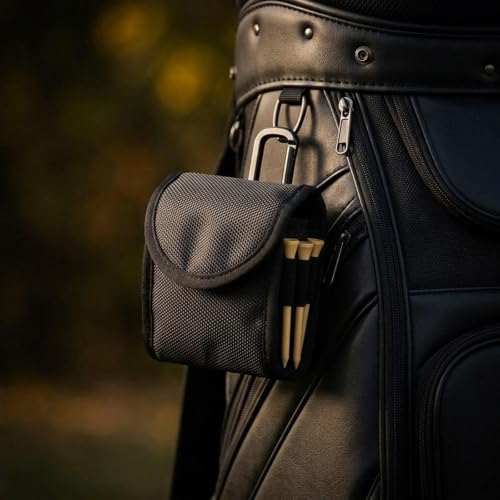 Estuche de oxford para pelotas de golf con organizador deportivo y enganche rápido 6