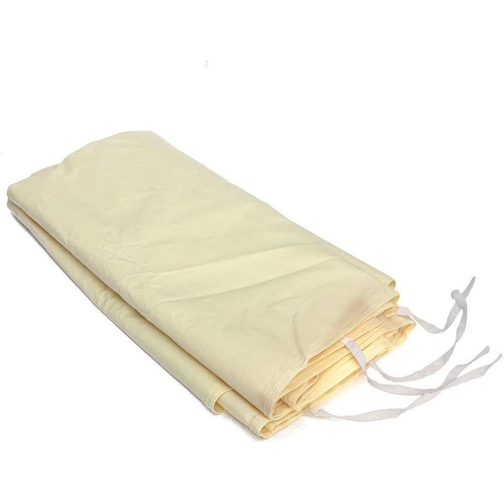Housse de Auvent Jardin Protection, BâChe Sac de Rangement 420D Oxford Contre Les UV Anti-poussière étanche Contre la Neige et la Pluie en Hiver, Pour Canopy Shelter De Terrasse Meubles (3.5M Beige)
