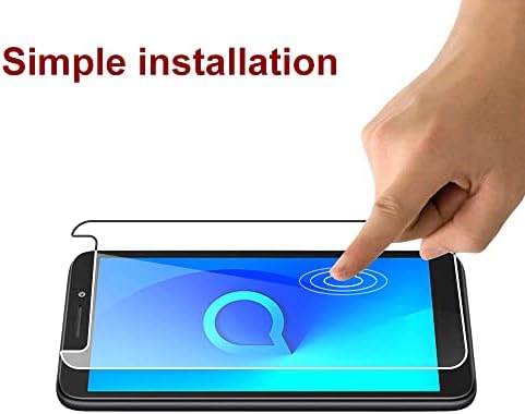 SDTEK *2 Pack Screen Protector Compatible with Alcatel 1 (2019-2021), Tempered Glass Premium Screen Guard