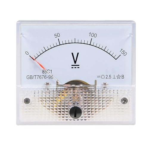 Voltmètre CC à aiguille 85C1 indicateur analogique de tension continue 0-10V - 6