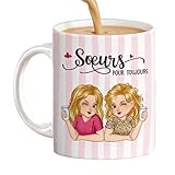 Genérico Mug para Amigos | Tazas de Desayuno de 330 mililitros | 330 ml,para Desayuno, Café en la Oficina o