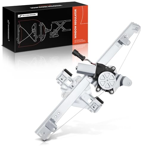 A-Premium Power Electric Window Regulator with Motor Compatible with Chevrolet Trax 2013-2020 Sport Utility Rear Left Driver Side