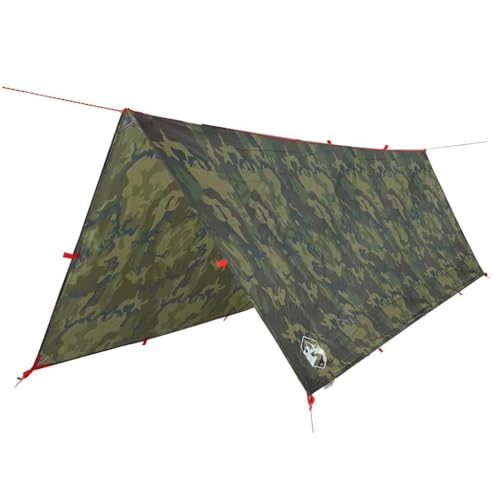Lona para tienda de campaña 451x420 cm toldo de poliéster 185T para camping y refugio de montaña