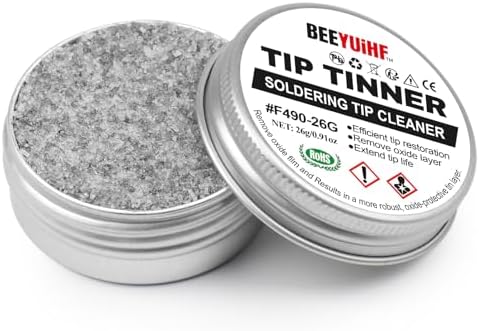 MOKIDO Lötspitzenreiniger Set - Bleifrei Mit Reaktivator & Schwamm