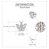 YAFEINI Butterfly Urn Necklace for Ashes 925 Sterling Silver Celtic Knot Butterfly Pendant Cremation Keepsake Necklace for Women Jewelry #4