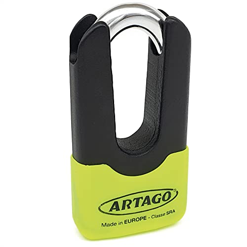 Artago 69X Candado Moto Disco Mini U Alta Gama Homologado SRA, Sold...