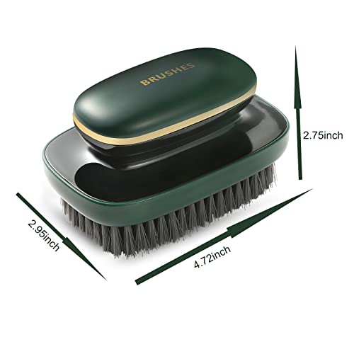 Household Cleaning Soft Bristle Scrub Brush Laundry Brush Shoe Cleaning Brushes Easy To Hold Design For Carpet Floor Sink Bathroom Bathtubs Durable Washing Brush (Green) #TOP4