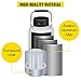 Vevor Liquid Nitrogen Container 10L Aluminum Alloy Liquid Nitrogen Tank Cryogenic Container with 6 Canisters and Carry Bag: Industrial & Scientific