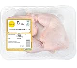 Cuartos traseros de pollo, 700gr