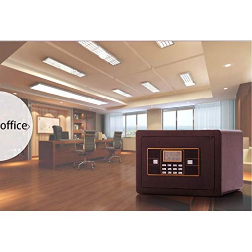 Coffre-fort de sécurité électronique RLKHXBS écran LCD double couche pour maison et bureau
