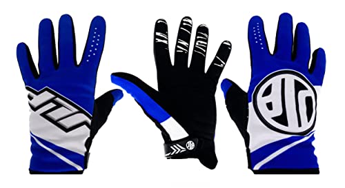 JLP RACING GANTS MOTO CROSS QUAD VTT BMX MTB TAILLE ADULTE VIP BLEU S