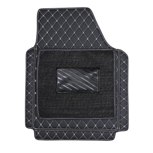 Image of CARNEST 7D Car Floor Mats Only Compatible with Camry All Model, Set of 3 Pcs, 100% Waterproof & Washable Luxury 7D Car Foot Mats, Black
