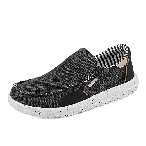 Mocassin Homme Baskets Basses Baskets Enfiler Homme Chaussures de Marche et de Course Cover