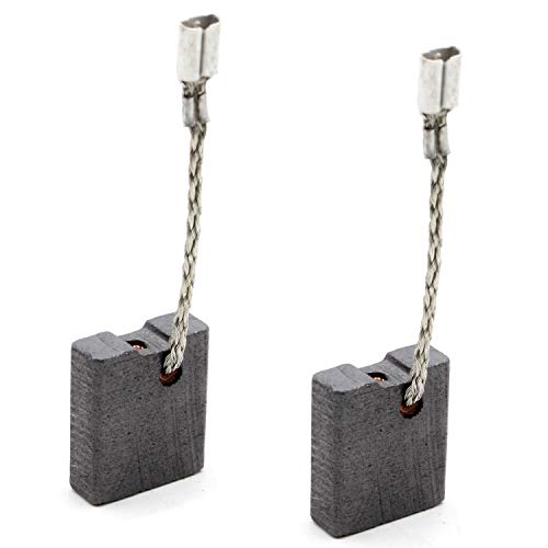 Balais de charbon pour meuleuse d'angle MILWAUKEE AG 12-115 X, AGV 12-125 X, AVG 15-125 XC, 5 x 13 x 15 mm - 4931435031