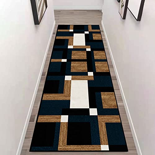ZZUU Läufer Teppich Teppich Läufer Flur rutschfest Lang Küche Schlafzimmer Wohnzimmer Läufer Teppich rutschfest,robust & pflegeleicht Cover
