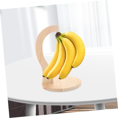 TOYANDONA Hanger Stand Rustic Fruit Holder Rack for Home Kitchen Counter Space-Saving Lightweight Desk Banana Hanging Stand with Grape Hanger for Dining Table Decoration - Image 9