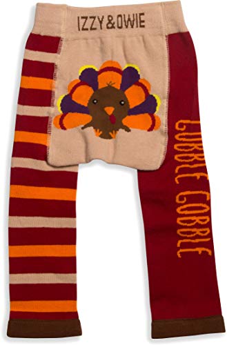 Pavilion Gift Company Izzy & Owie-Turquía Acción de Gracias – marrón – 6-12 meses