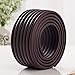M2cbridge Multifunctional Edge and Corner Guard Coverage Baby Safety Bumper DIY 6.5 Ft (Brown)