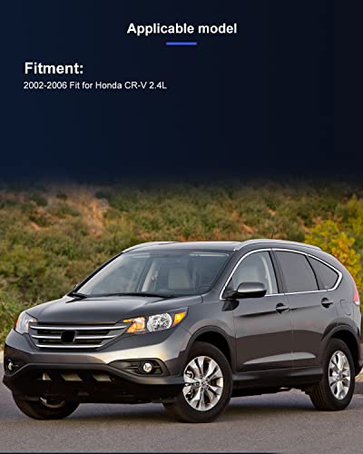 Image of ECCPP AC Compressor 2002-2006 for Honda CR-V CRV 2.4L AC Compressor with Clutch Rapid Cooling HS110R