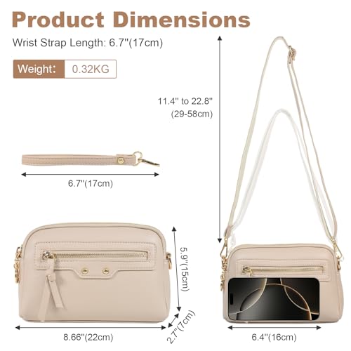 Square PU Leather Shoulder Bag Women Chic Crossbody Bag Lady Handbag Trendy Satchel Purse Clutch3