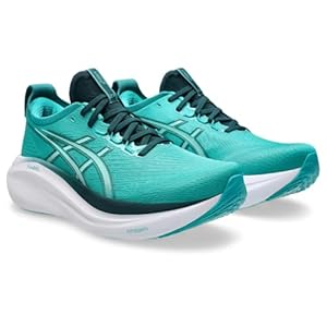 Chaussures de Course ASICS Homme Gel-Nimbus 27, Noir/Gris Graphite
