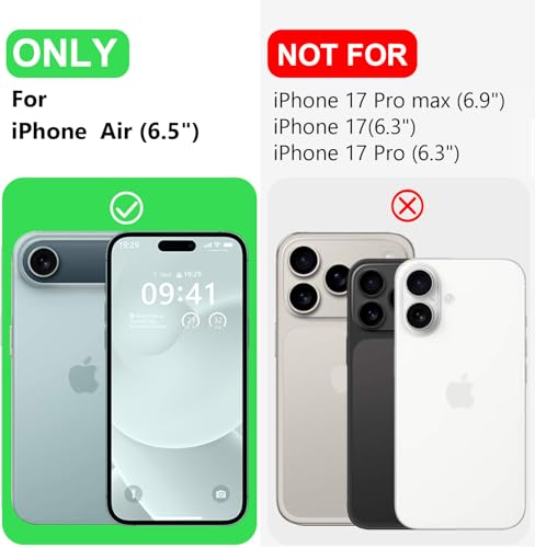 Image of LOVE 3000 Designed for iPhone Air Case, Premium Silicone [Compatible with Magsafe][Soft Anti-Scratch Microfiber Lining] Shockproof Protective Phone Case for Men Women 6.5 inch, Navy Blue
