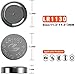400 Pack Button Cell Batteries 1.5V Alkaline AG10 189 389 LR1130 with Long Shelf Life