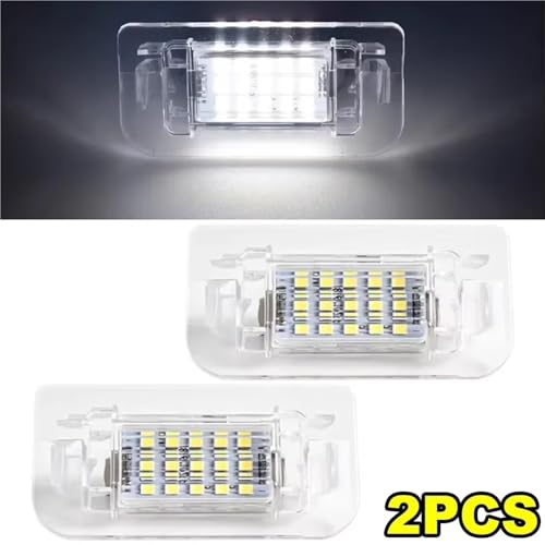 Evita fallos de luz con la lámpara placa matrícula Canbus Benz Clase B 4