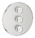 Produktbild GROHE Grohtherm SmartControl | Brause-und Duschsysteme - 3-fach Unterputzventil | supersteel | 29122DC0