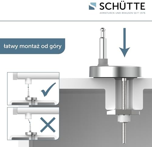 Schütte 82300 Deska Wolnoopadająca, Biały, 374 x 40 x 453 mm