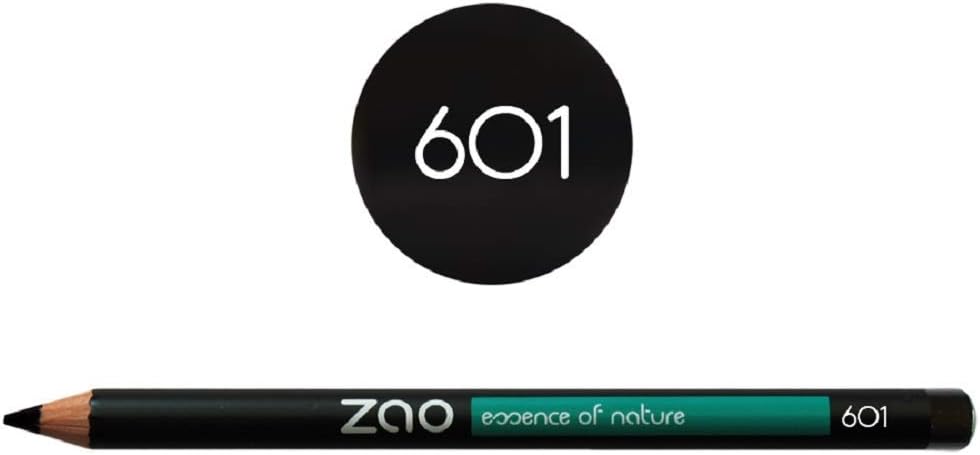 Zao - Bamboo Pencil - Eyes, Lips & Eyebrows - No. 601 / Black - 1,17g