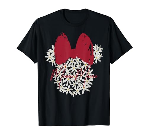 Image of Disney Mickey And Friends Minnie Mouse Daisy Fill T-Shirt, Men, Black, 3X-Large