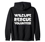 Wildlife Rescue Volunteer Tierliebhaber Rehabilitationszentrum Kapuzenjacke