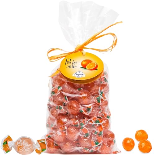 Perle di Sole Orange Hard Candy Made in Italy -
