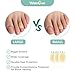 Gel Blister Bandages Hydrocolloid Bandages - Welnove 30ct Blister Cushions (Toe Pack) - Blister Bandages for Heel, Toe & Foot - Blister Pads for Prevention & Recovery - Water Resistant Bandages