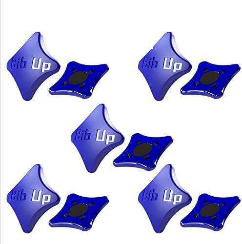 BIBUP Magnetic Race Number Attachment System (BLU Glitter)