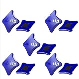 BIBUP Magnetic Race Number Attachment System (BLU Glitter)