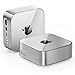 ORICO TPU Case for Mac mini M4/M4 Pro, Compatible with Mac mini 2024 Protective Cover, Precision Fit Sleeve, Slim Shell Design, 360° Protection & Efficient Heat Dissipation, Anti-Scratch, Transparent