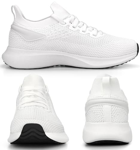 Image of Abboos Women's Walking Shoes - Lightweight Breathable Tennis Sneakers for All-Day Standing & Gym Workouts, Non-Slip Athletic Shoes for Travel and Jogging