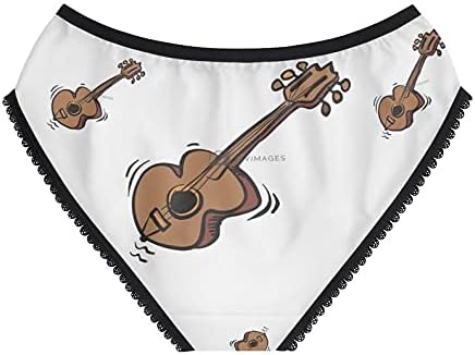 Guitar Panties, Guitar Underwear, Briefs, Cotton Briefs, Funny Underwear, Panties For Women