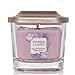 Produktbild Yankee Candle 1-Wick Elevation Kollektion mit Plattformdeckel Sugared Wildflowers, kleine quadratische Kerze