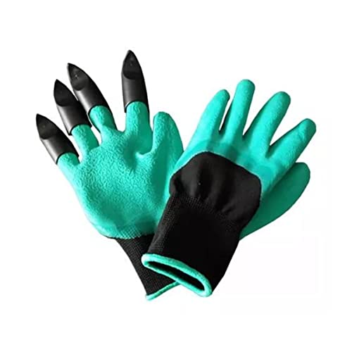 Luva Com Garras Cavar Terra Plantar Proteger Jardim 281501
