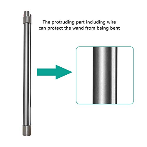 Leemone Replacement Wand Quick Release Wand For Dyson V7 V8 V10 V11 V15 Cordless Stick Vacuum Cleaner Extension For Dyson V11 V10 V8 V7 Handheld Trigger(Iron) #TOP4