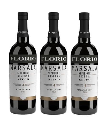 3x 0,75l - Cantine Florio - Marsala Superiore Riserva - 4 anni - secco