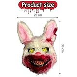 Zoom IMG-1 maschera di halloween coniglio peluche Zoom IMG-1 maschera di halloween coniglio peluche
