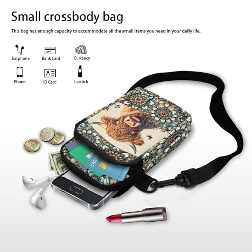 Image of Xpyiqun Small Crossbody Bag Women Phone Purses Sling Shoulder Handbag Cross Body Pouch Wallet Bags