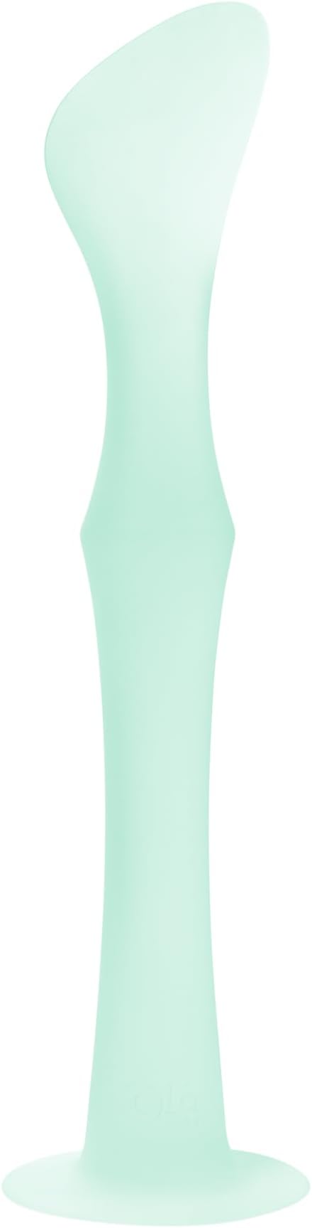 Diaper Rash Cream Applicator with Suction Base | Soft Silicone Lotion Brush | Bum Healing Ointment Spatula for Newborn Babies (Mint)