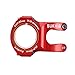 CYSKY MTB Stem 35mm Handlebar Clamp with Spacer for 31.8 mm Bar Clamp, Length 35mm 50mm Short Bike Stem Handlebar Stem Riser for All Mountain, MTB, Downhill (Red, Length 35mm)