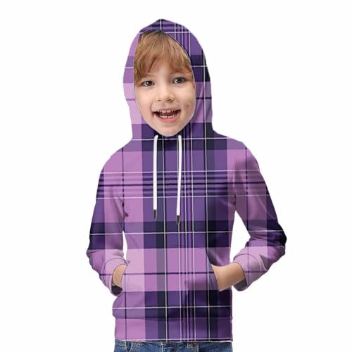 Hoodie Impression 3D Enfant Confortable | Pull Capuche avec Poches Durables 7-9Y - 5